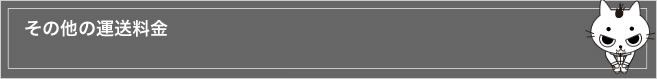 料金：その他の運送